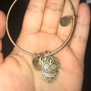 Sugar skull Alex & Ani bracelet